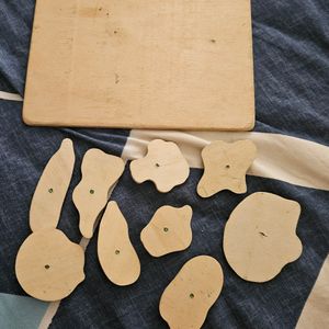 Wooden Vegetable Pieces Puzzle