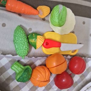 Toys Fruits And Vegetables For Cuttings