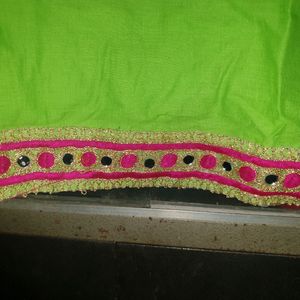 Fluorescent Green Kurta