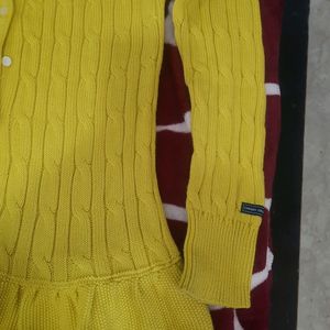 New Cherry crumble yellow sweater 💛 girls Kids