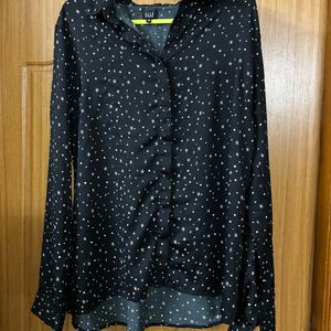 Black Starry Night Shirt