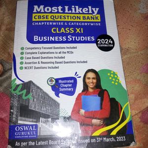 Mostly Likel Business Studies Book For Class 11t