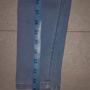 light blue skinny jeans