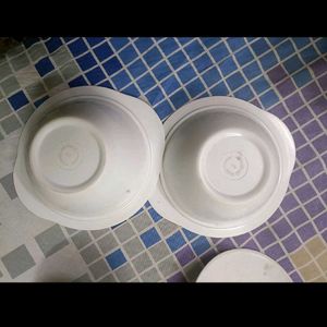 Combo Of Unbreakable Bowls With Lid