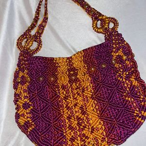 Multi-Color Handmade Bag