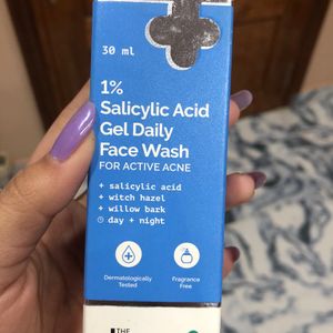 Salicylic Acid Gel Daily Face Wash For Acne