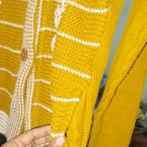 Mustard Colour Women's Sweater