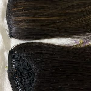 Synthetic Hair Extension Of 2 Pieces