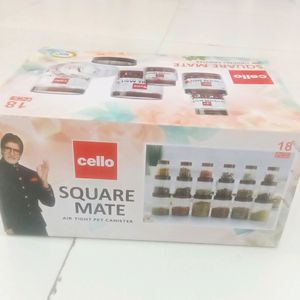 Cello 18pcs Containers Set