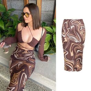 Brown Cutesy Skirt