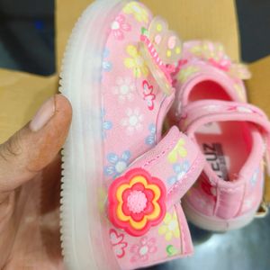 Lightening Shoes For Baby Girls