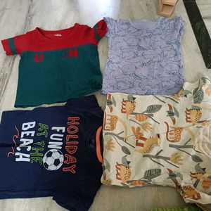 Baby T Shirts (4) Shorts (2)