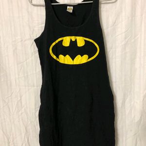 Black & Yellow Long Tank