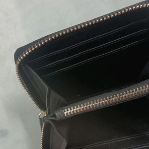 Womens Leather Chain Wallet