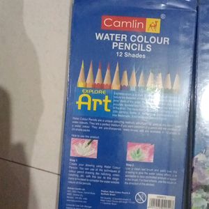 Camlin Water Colour Pencils 12 Shades