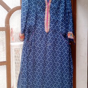 Biba Kurti With Side Pockets