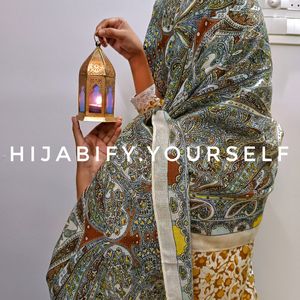 Printed Siya Scarf/hijab/dupatta