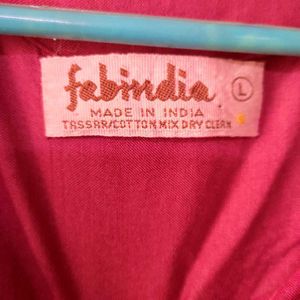 Fabindia Red Ladies Kurta