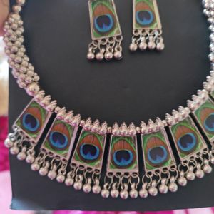 Oxidised Set For Navaratri