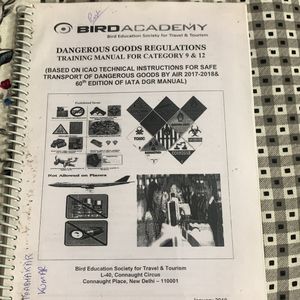 Training Manual Dangerous Goods Regulation