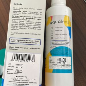 Aqua Lens Solution With Case