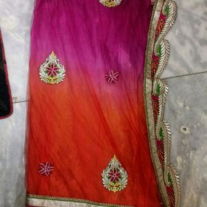 Chaniya Choli Style Saree