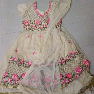 Anarkali kurti with Dupatta