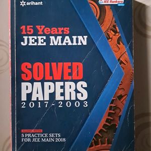 15 Years JEE Main Solved Papers