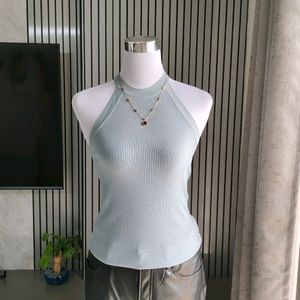 Zara Halter Neck Tank Top