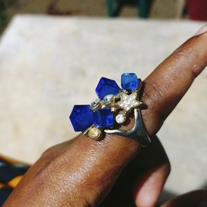 Blue Stone Classy Ring