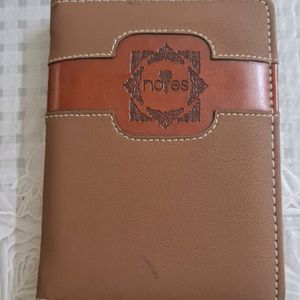 Pocket Leather cover Diary for Notes