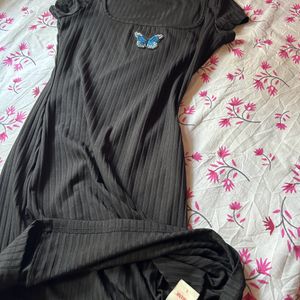 Black Bodycon Dress From Urbanic