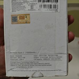 🔥With Box  Mi 10000 PowerBank NEEDS TO BE FIXED