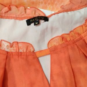 Palette Orange Dress