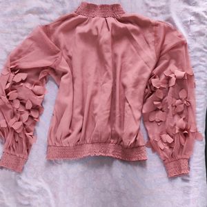 Peach Colour Top