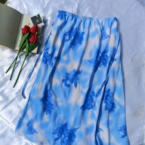 y2k Floral Midi Skirt 😍