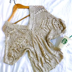 Pinterest Crochet Oversized Pullover Top