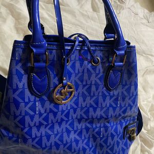 Michael Kors MK Large Travel Tote Satchel Bag