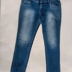 Blue Denim Jeans For Women