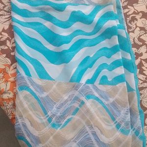 Simple Chiffon Saree