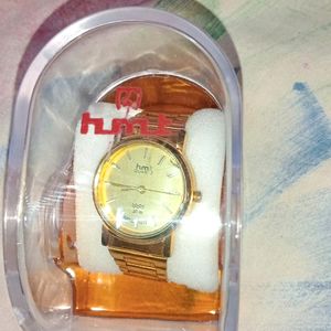 New Golden Waterproof Watch ⌚