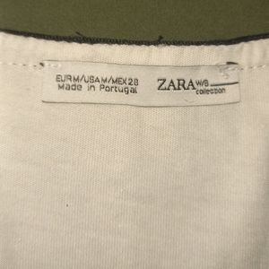 White Zara Top