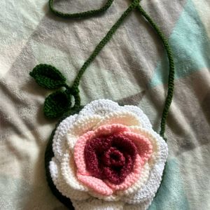 Crochet Flower Bag