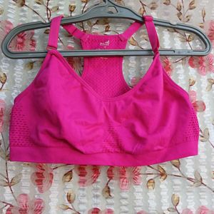 👙Pro-Fit Hot Pink Sports Bra Sz Medium