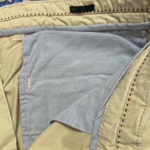 Khaki Colour Slim Fit Pant