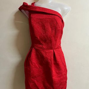 Korean Designer Red One Piece