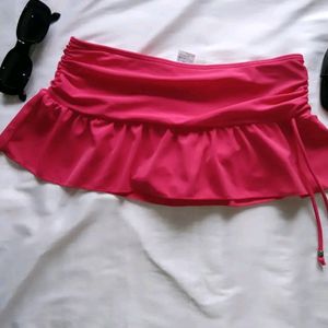 Cute Rose Colour Skirt