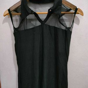 Black Plain Kurti