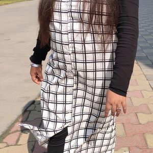 Long Straight Cut Kurti  Without Black Inner