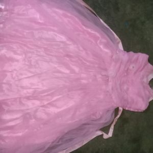 New Pink Gown For Festive